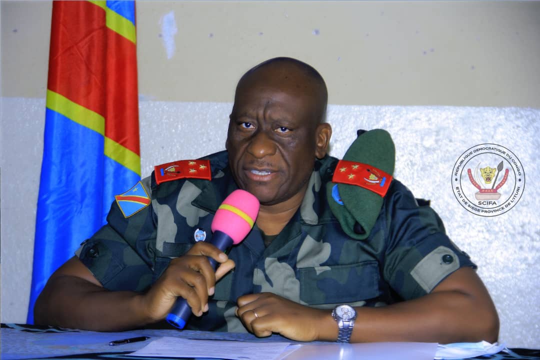 Lieutenant Général Johnny Luboya Nkashama, gouverneur militaire de l'Ituri