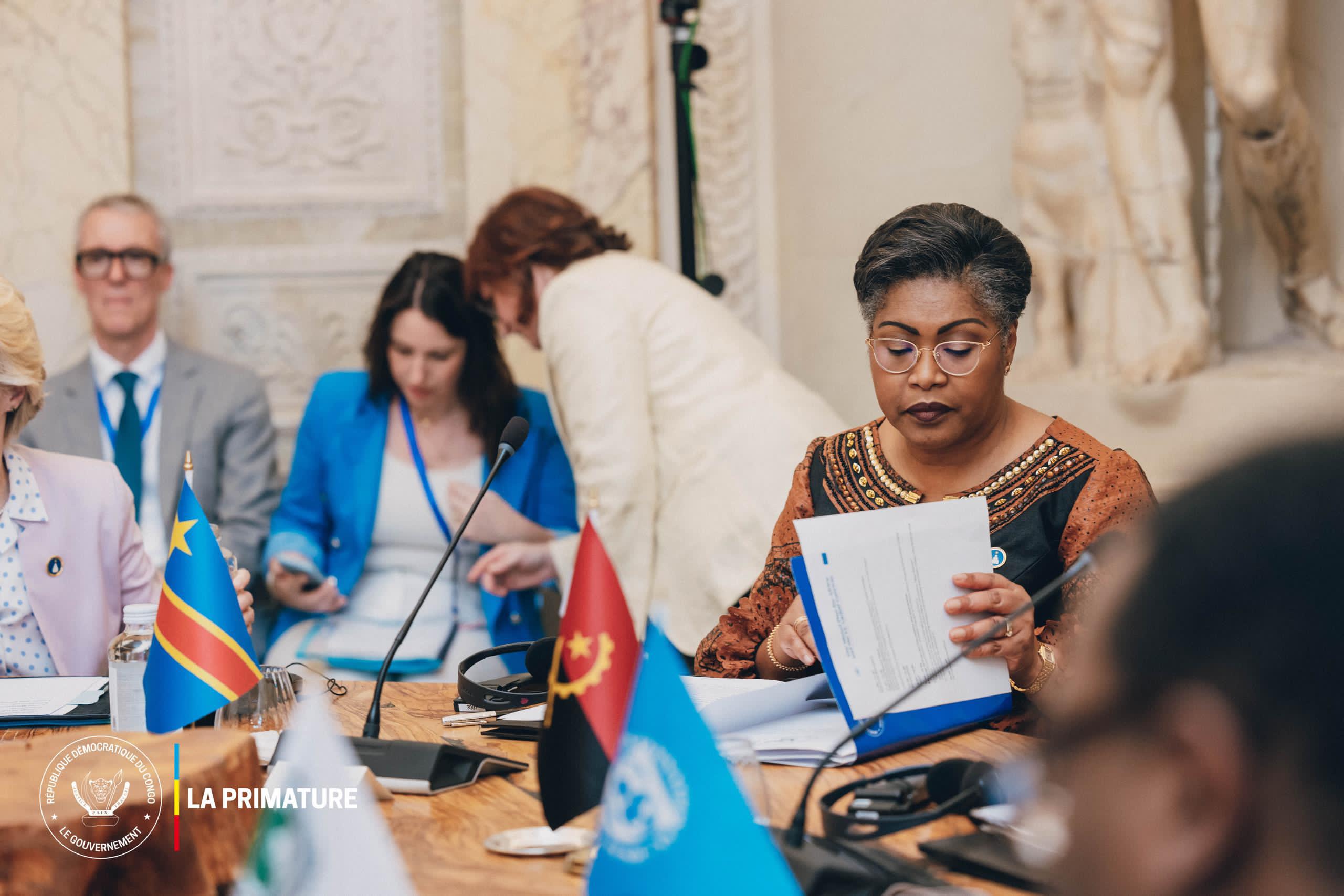 Sommet de Rome : Judith Suminwa réaffirme l’engagement de la RDC pour ...