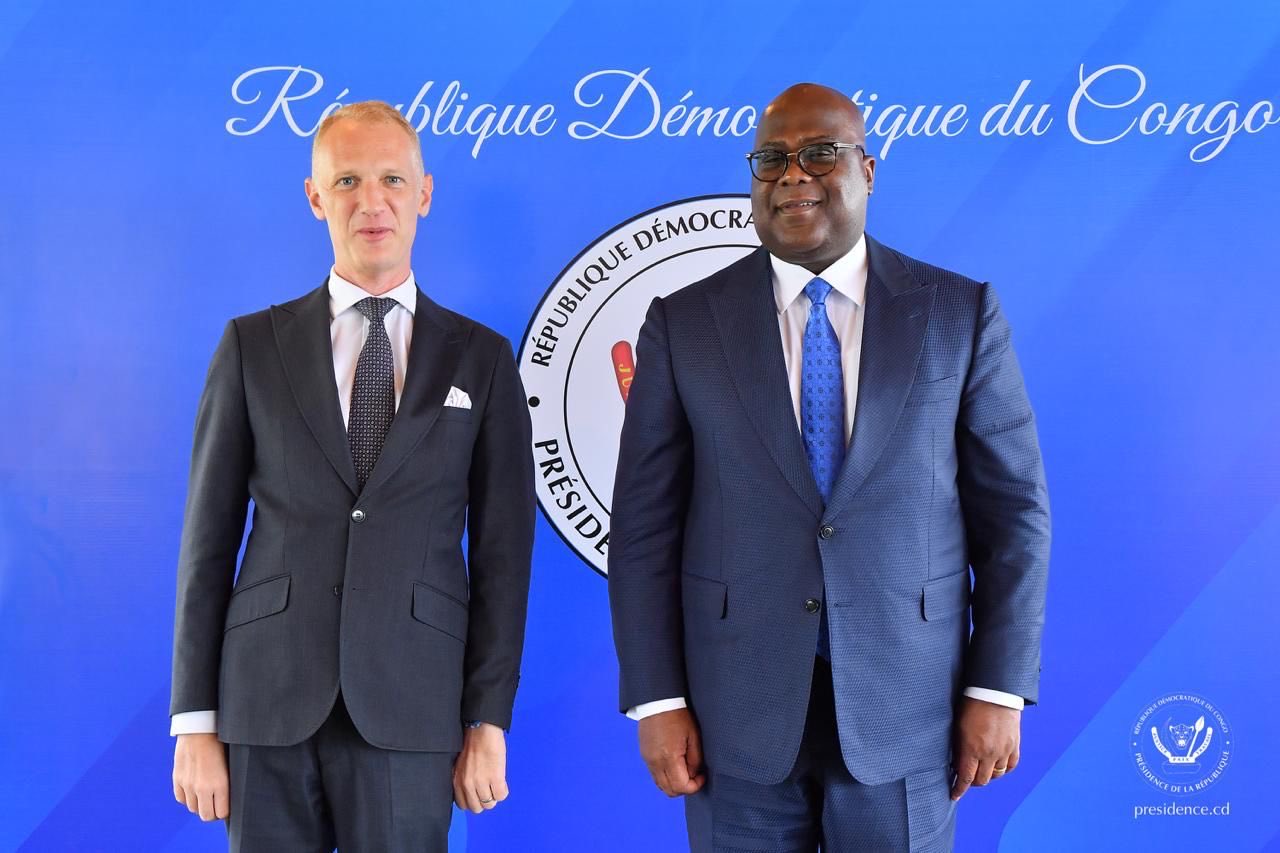 Diplomatie : Félix Tshisekedi reçoit les lettres de créance de cinq ...